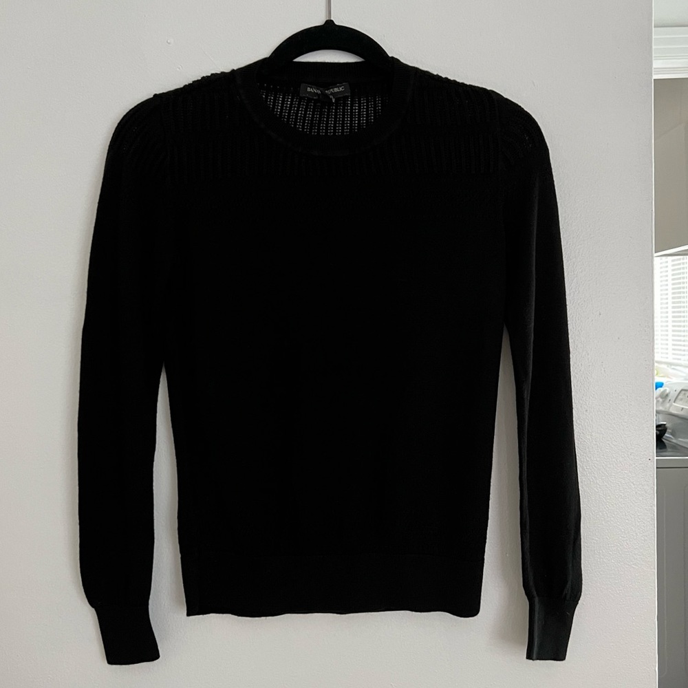 Banana Republic Factory black sweater